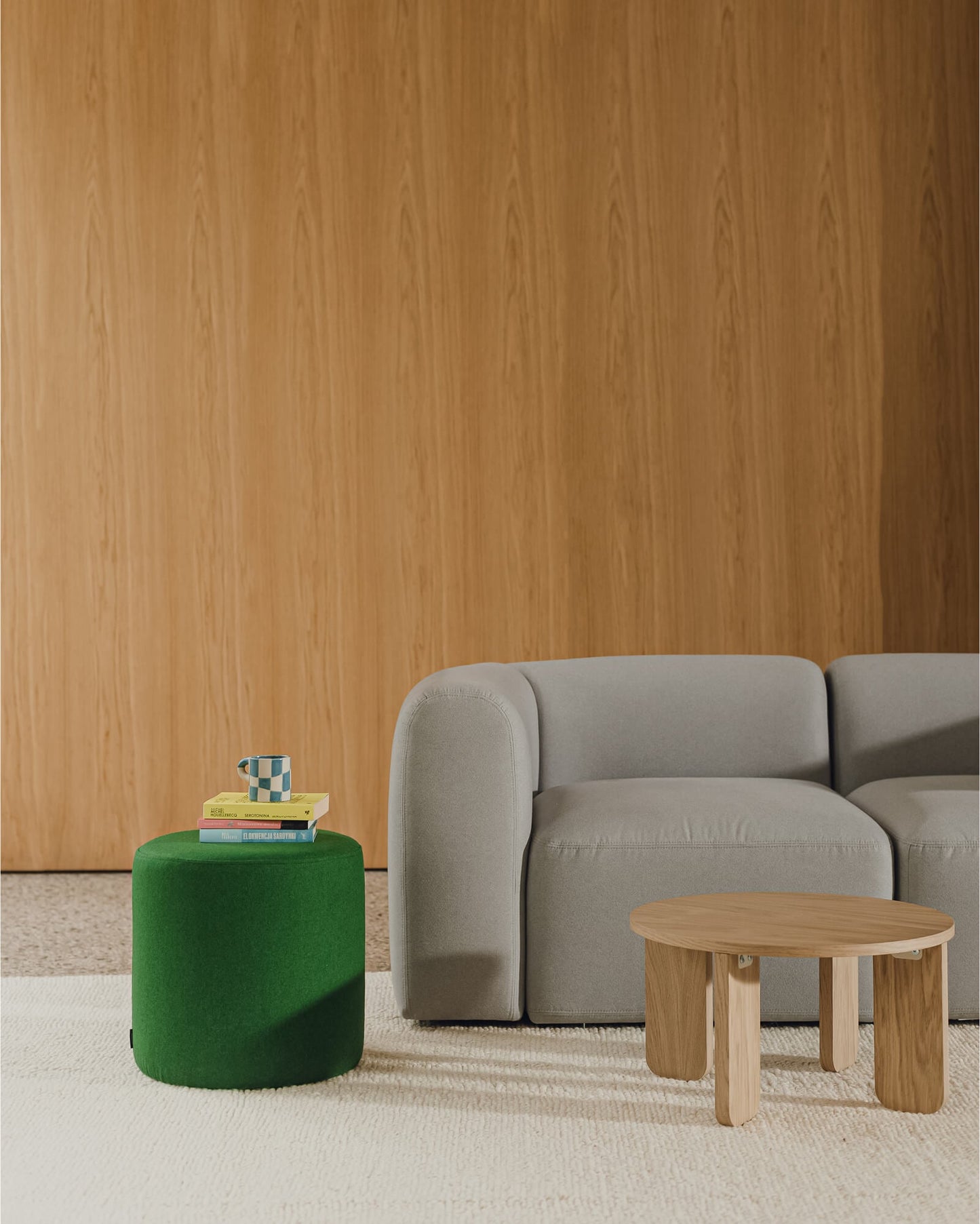 Folk Pouf - low