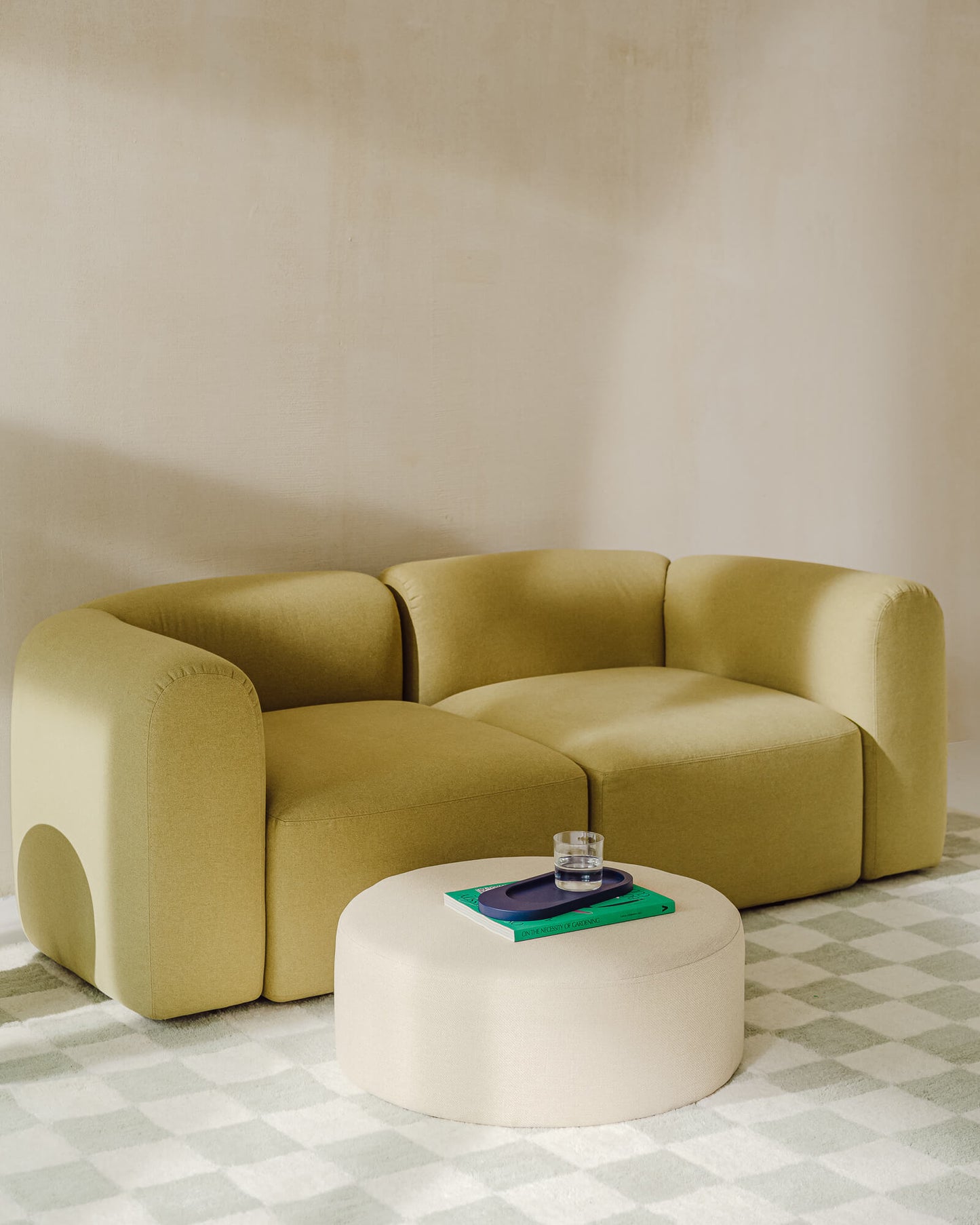Folk Pouf - wide