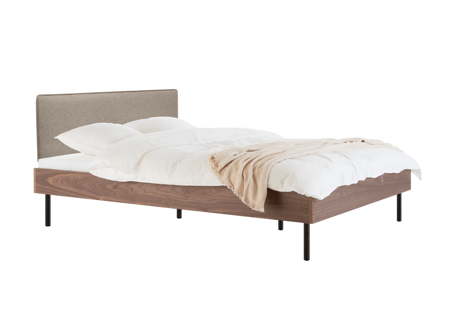 Streiko Bed Walnut