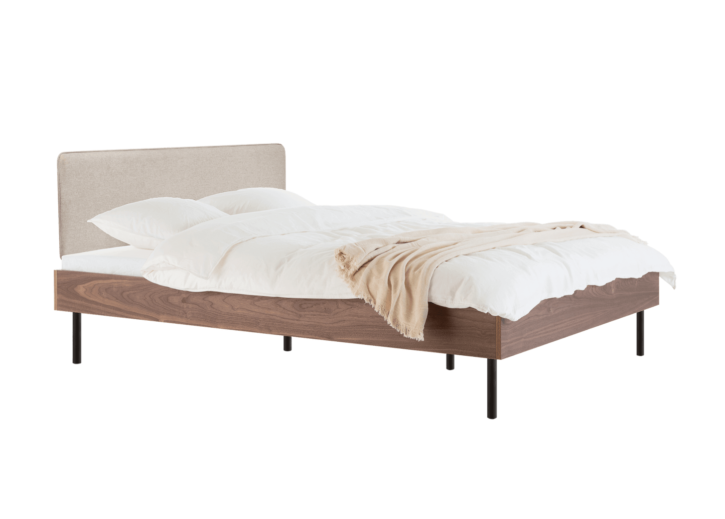 Streiko Bed Walnut