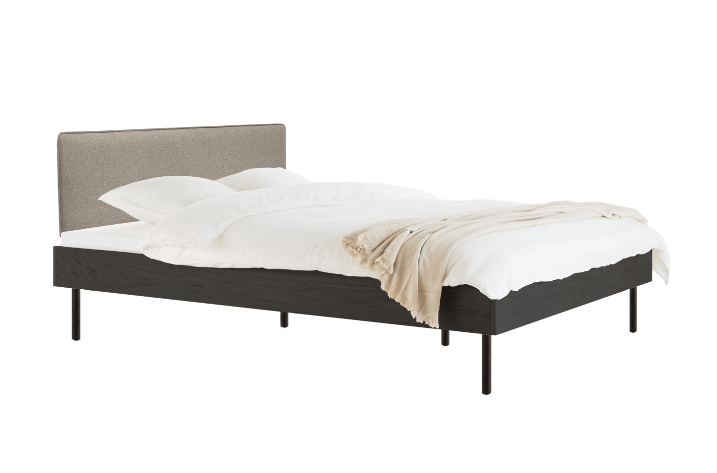 Streiko Bed Black