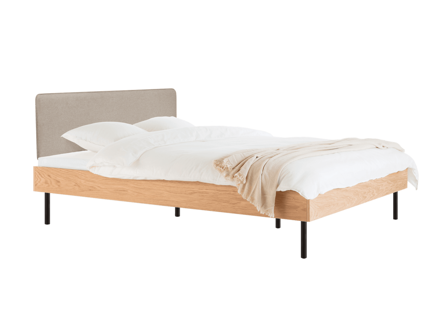 Streiko Bed Oak