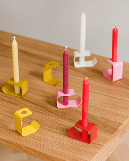 Flec Candle Holder - low