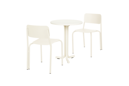 Nokk Cafe Table & 2x Kei Chair Bundle