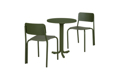 Nokk Cafe Table & 2x Kei Chair Bundle